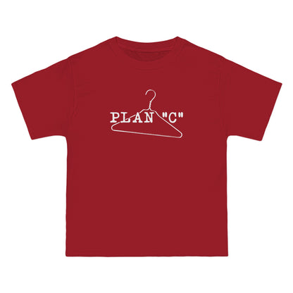 Plan "C" (Wire Hanger) - Men's Heavyweight T-Shirt