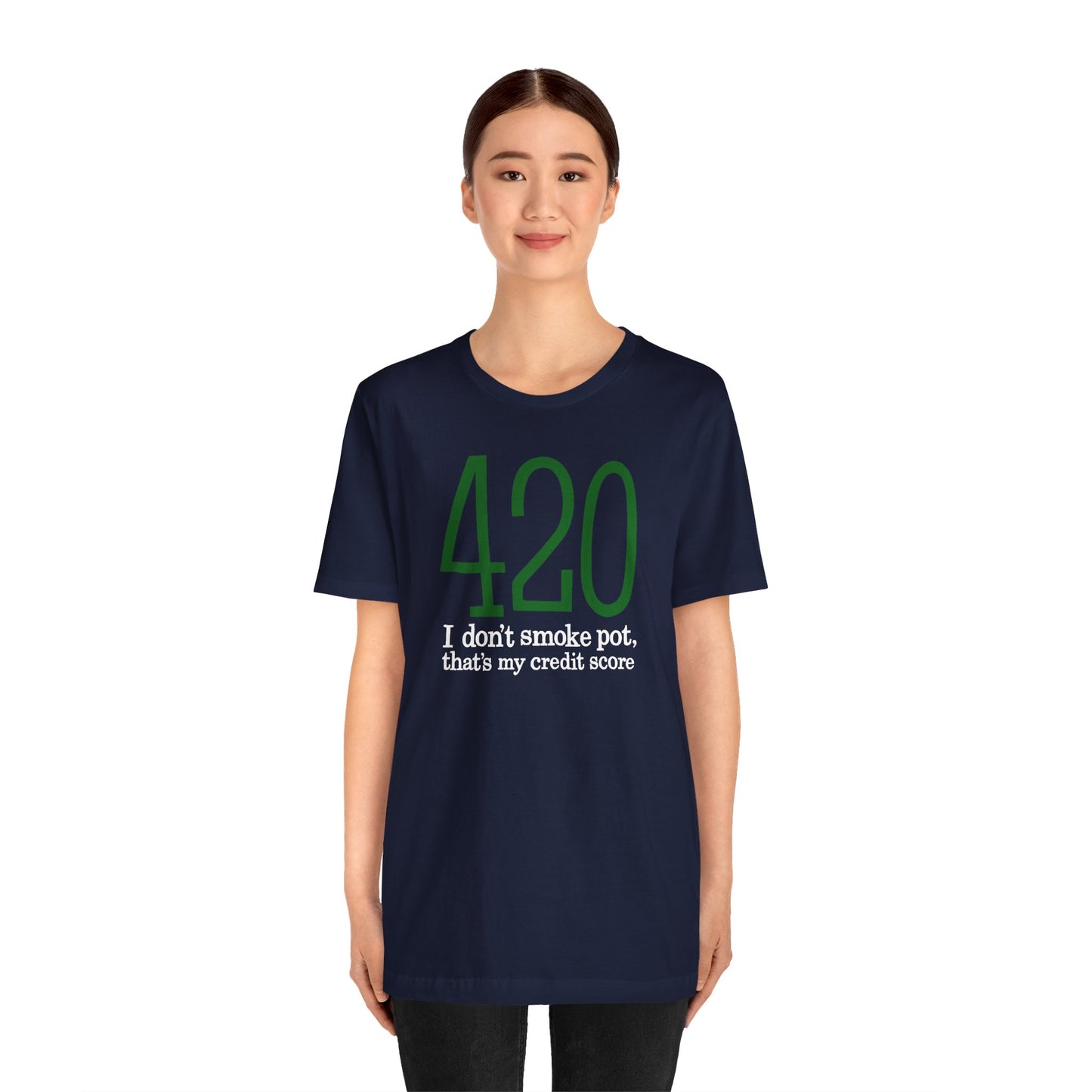 420 - I Don't Smoke Pot - Men's T-Shirt