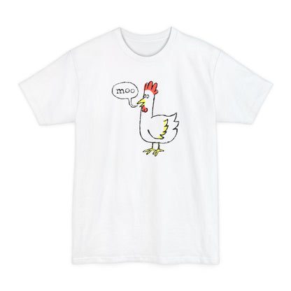 Moo (Chicken) - Men's Tall T-Shirt