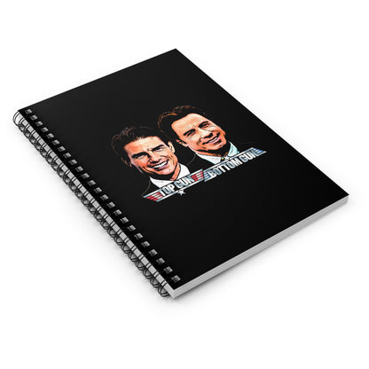 Top Gun Bottom Gun - Spiral Notebook