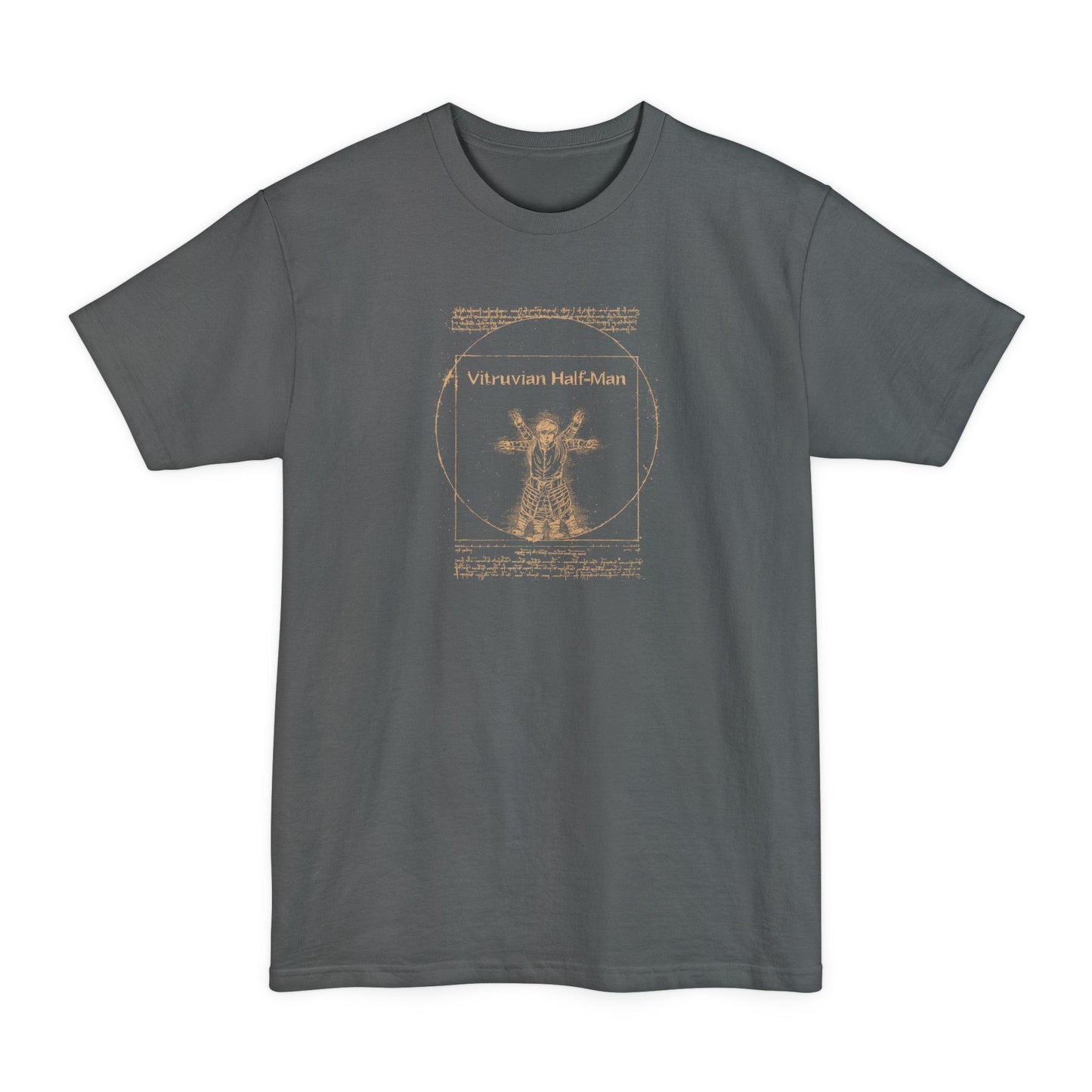 Vitruvian Half-Man - Men's Tall T-Shirt