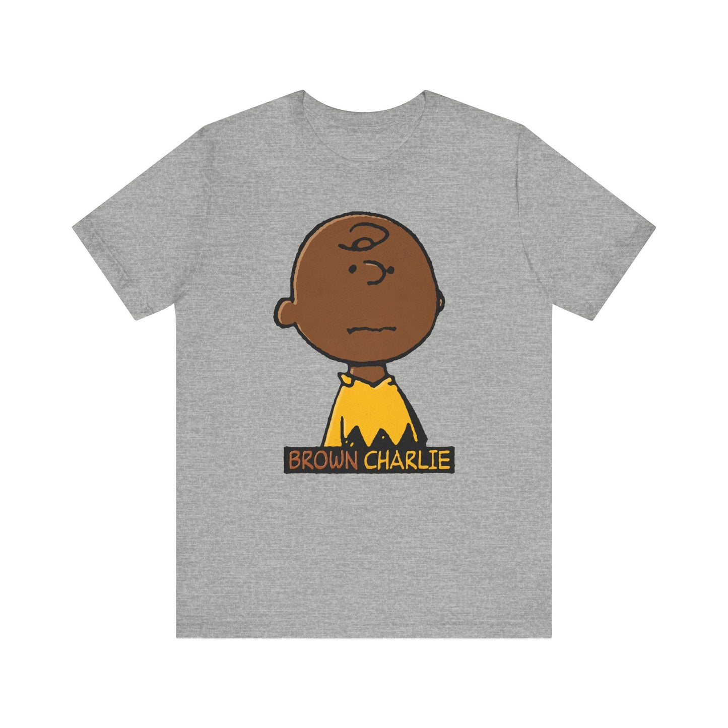 Brown Charlie  - Men's T-Shirt