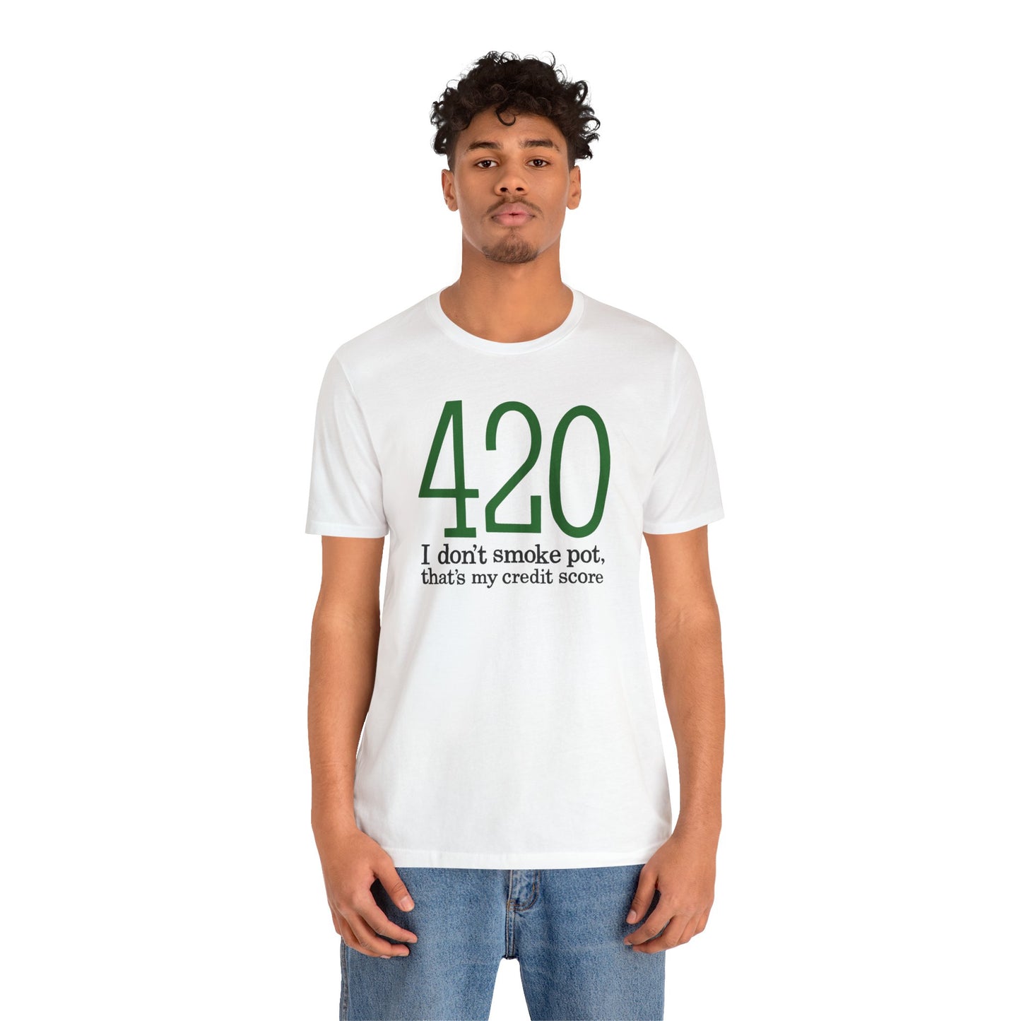 420 - I Don't Smoke Pot - Men's T-Shirt