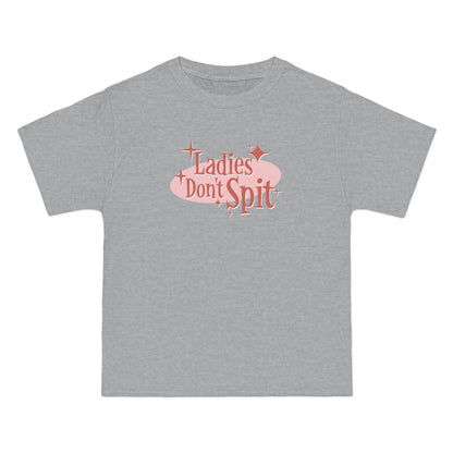 Ladies Don't Spit - Men's Heavyweight T-Shirt