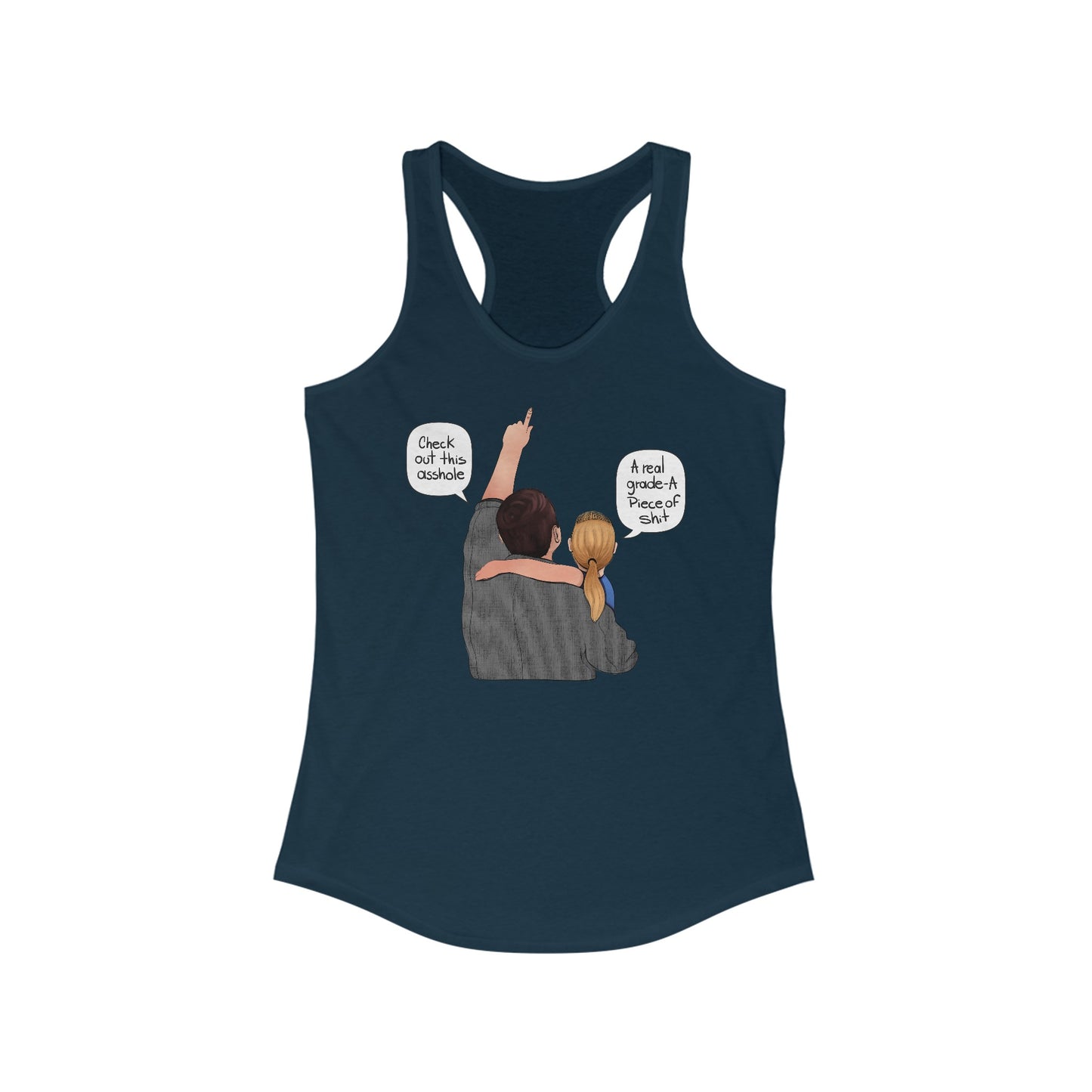 Check Out This Asshole - Women's Racerback Tank