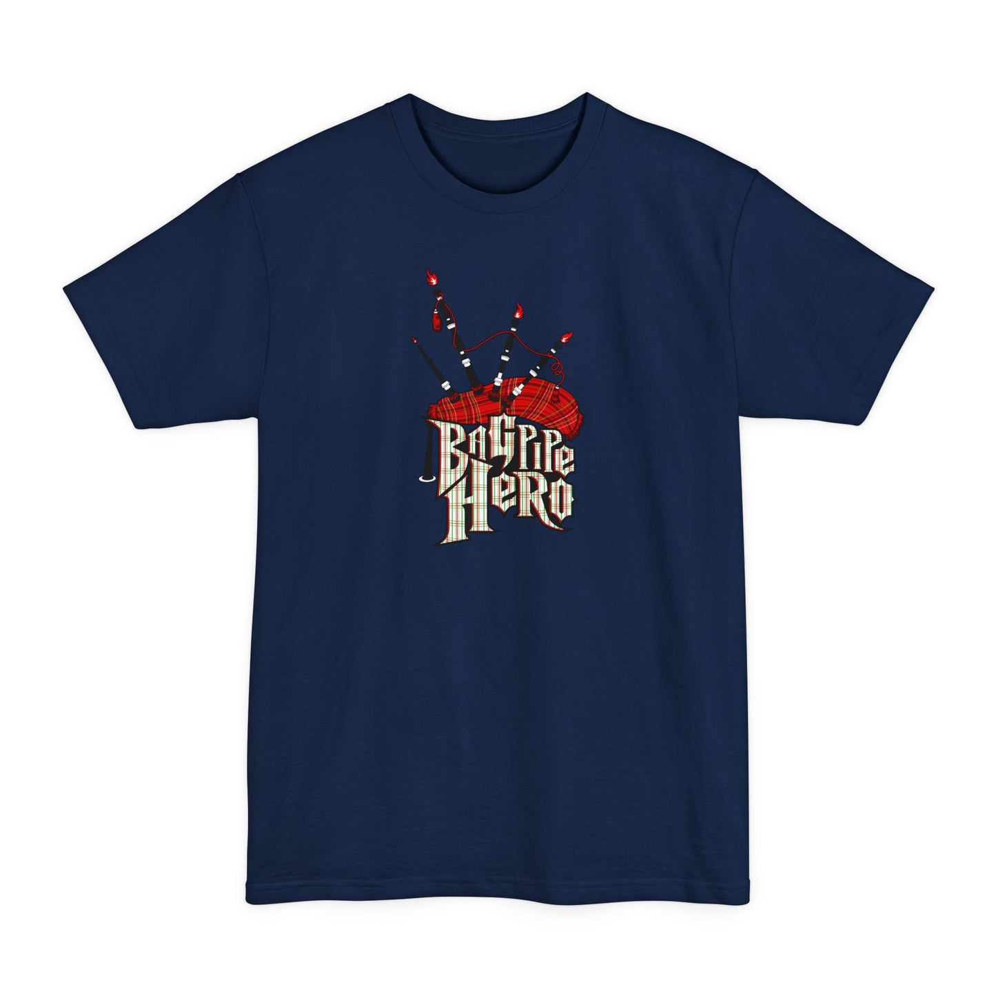 Bagpipe Hero - Men's Tall T-Shirt