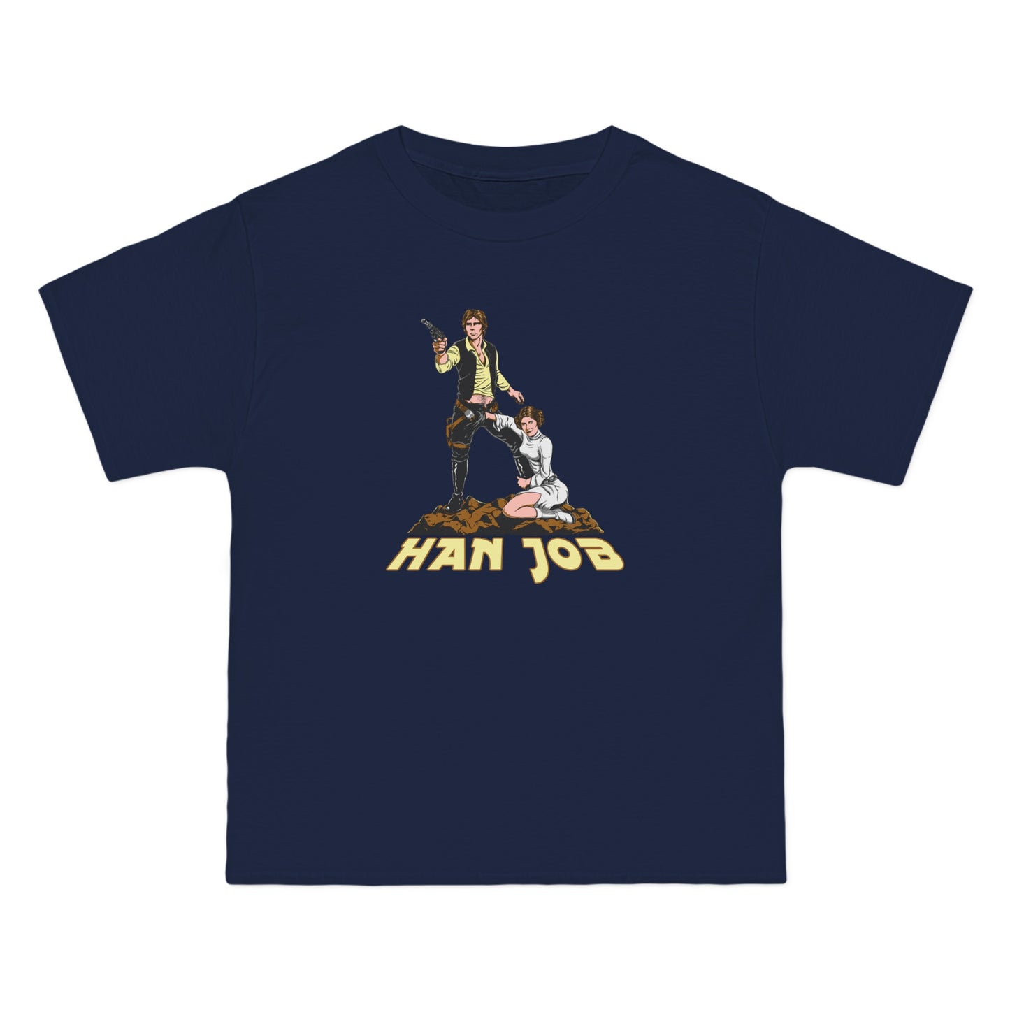 Han Job (Han Solo Princess Leia) - Men's Heavyweight T-Shirt