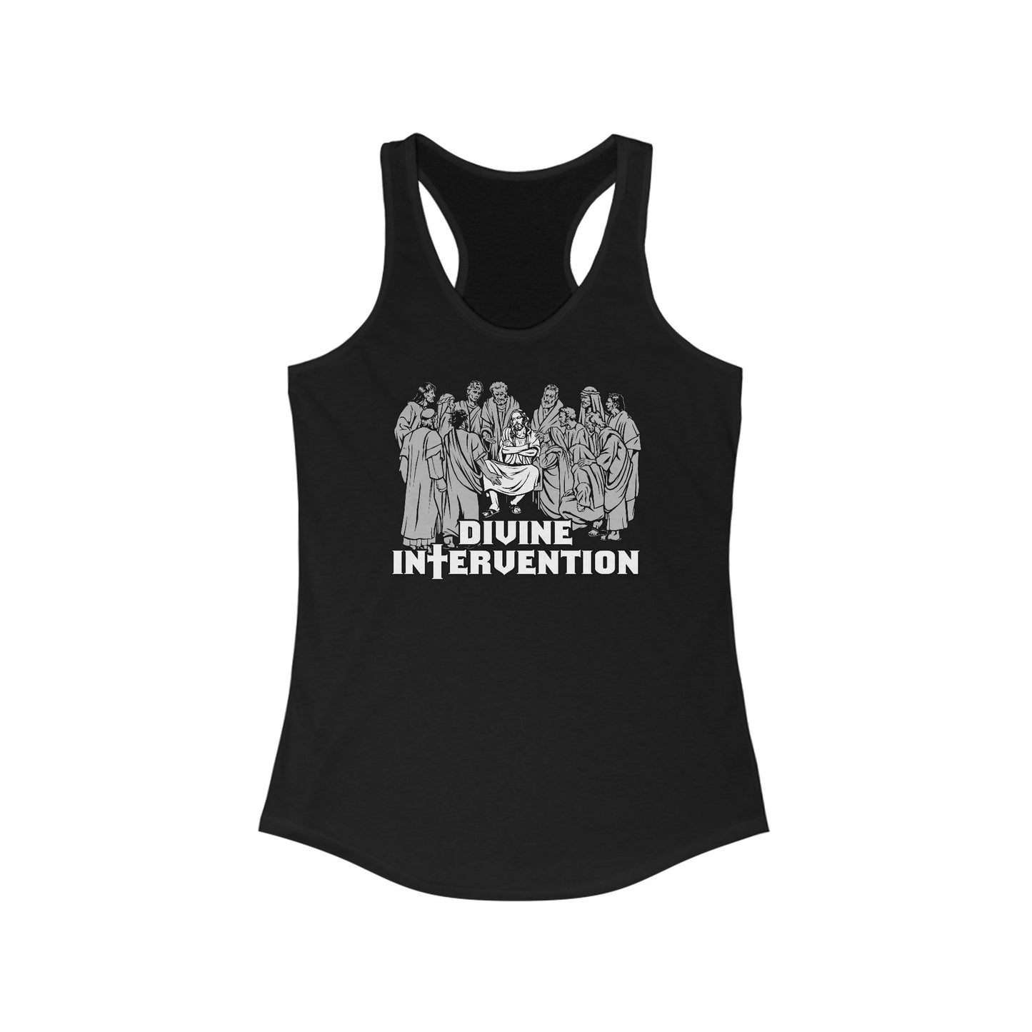 Divine Intervention - Women's Racerback Tank