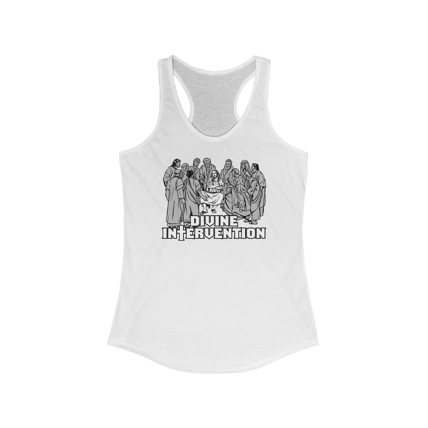 Divine Intervention - Women's Racerback Tank