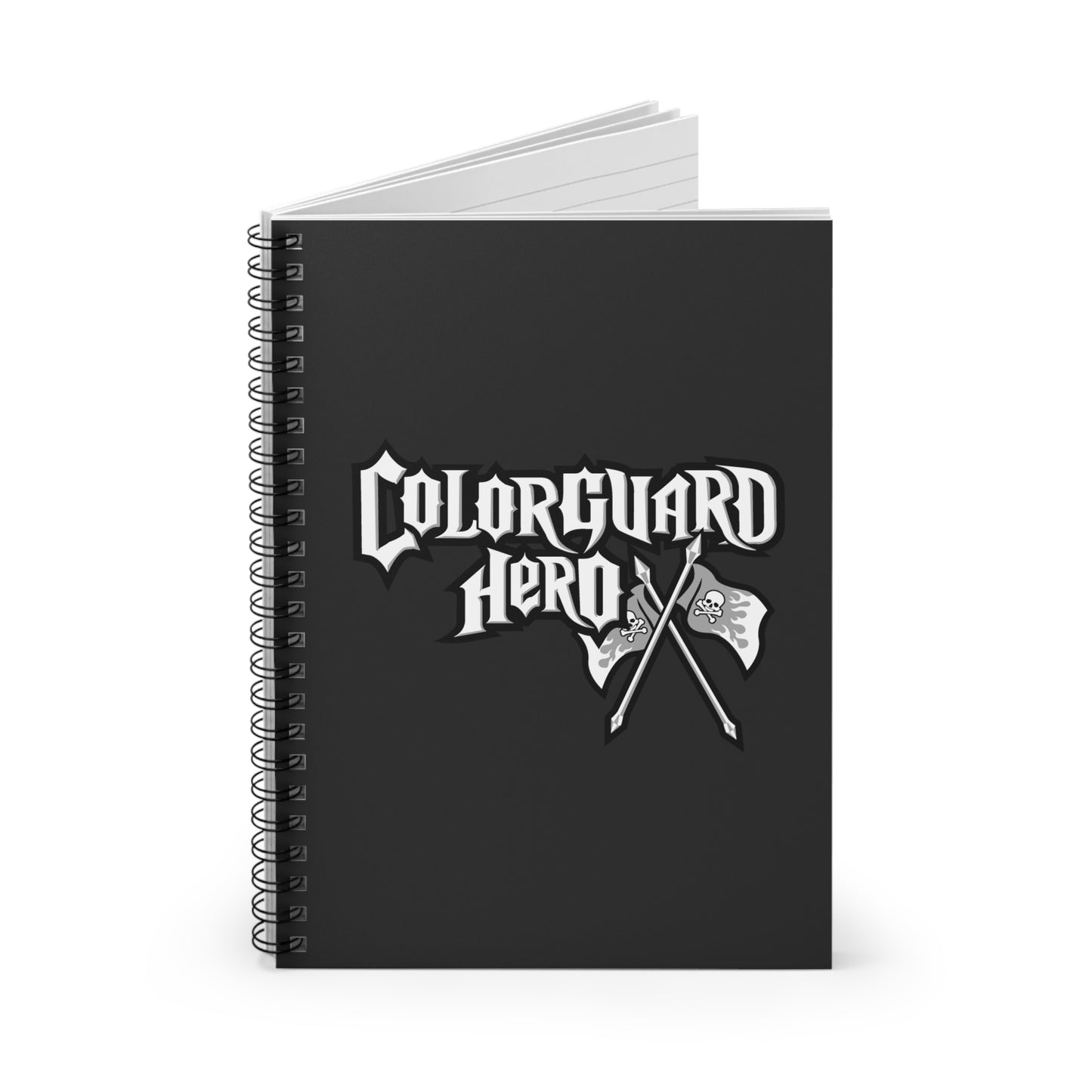 Colorguard Hero - Spiral Notebook