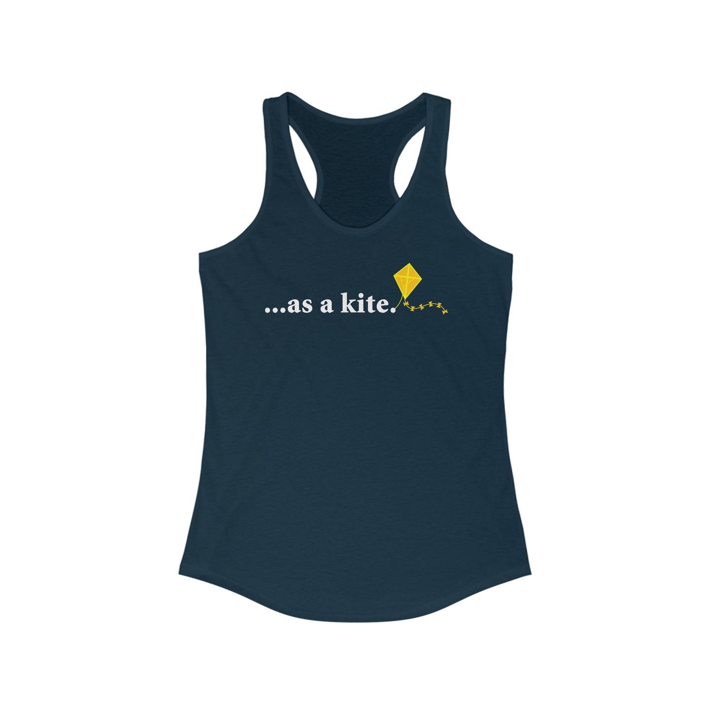 ...As A Kite  - Women’s Racerback Tank