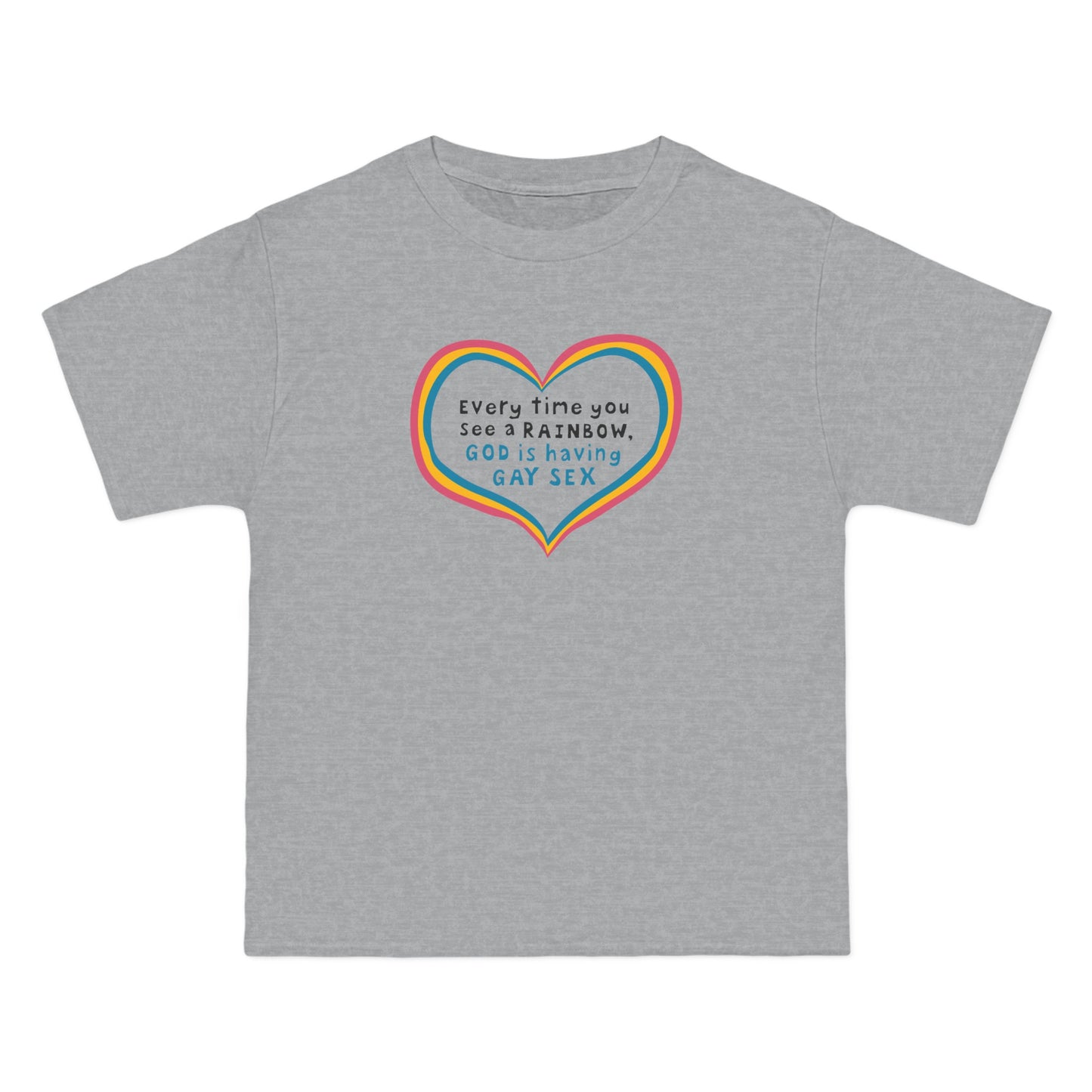 Every Time You See A Rainbow - Men's Heavyweight T-Shirt