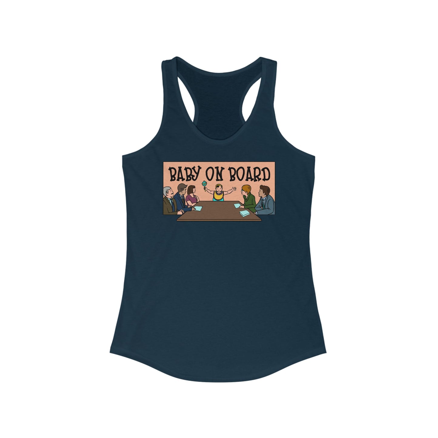 Baby On Board - Women's Racerback Tank