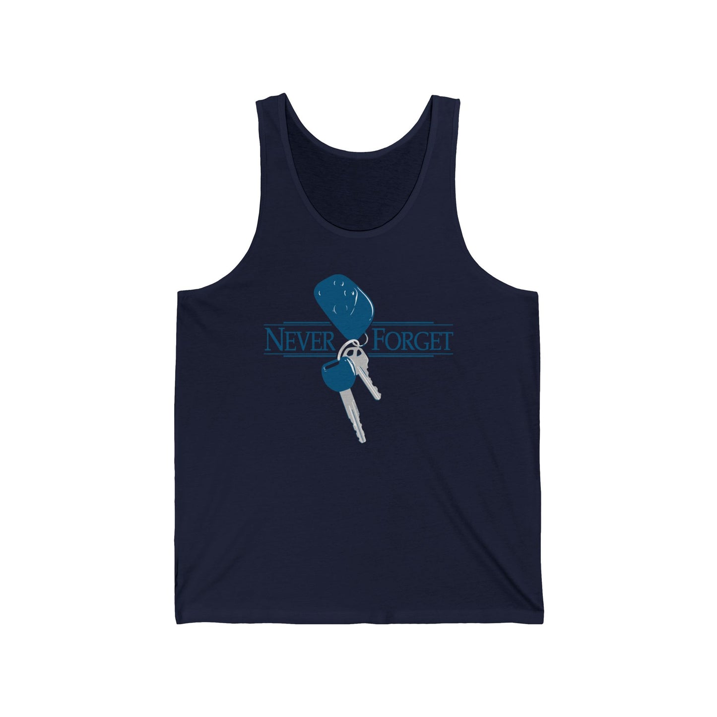 Never Forget (Keys)  - Unisex Tank