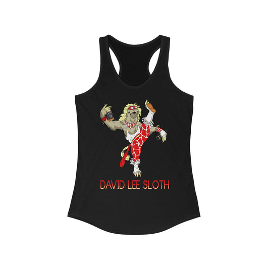 David Lee Sloth - Women’s Racerback Tank