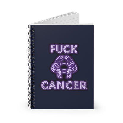 Fuck Cancer - Spiral Notebook