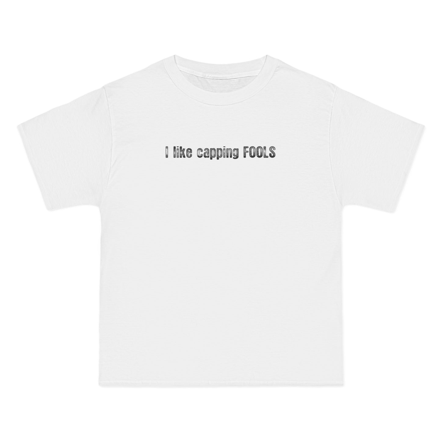 I Like Capping Fools - Men's Heavyweight T-Shirt