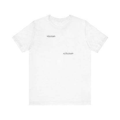 Tits - HTML - Men's T-Shirt