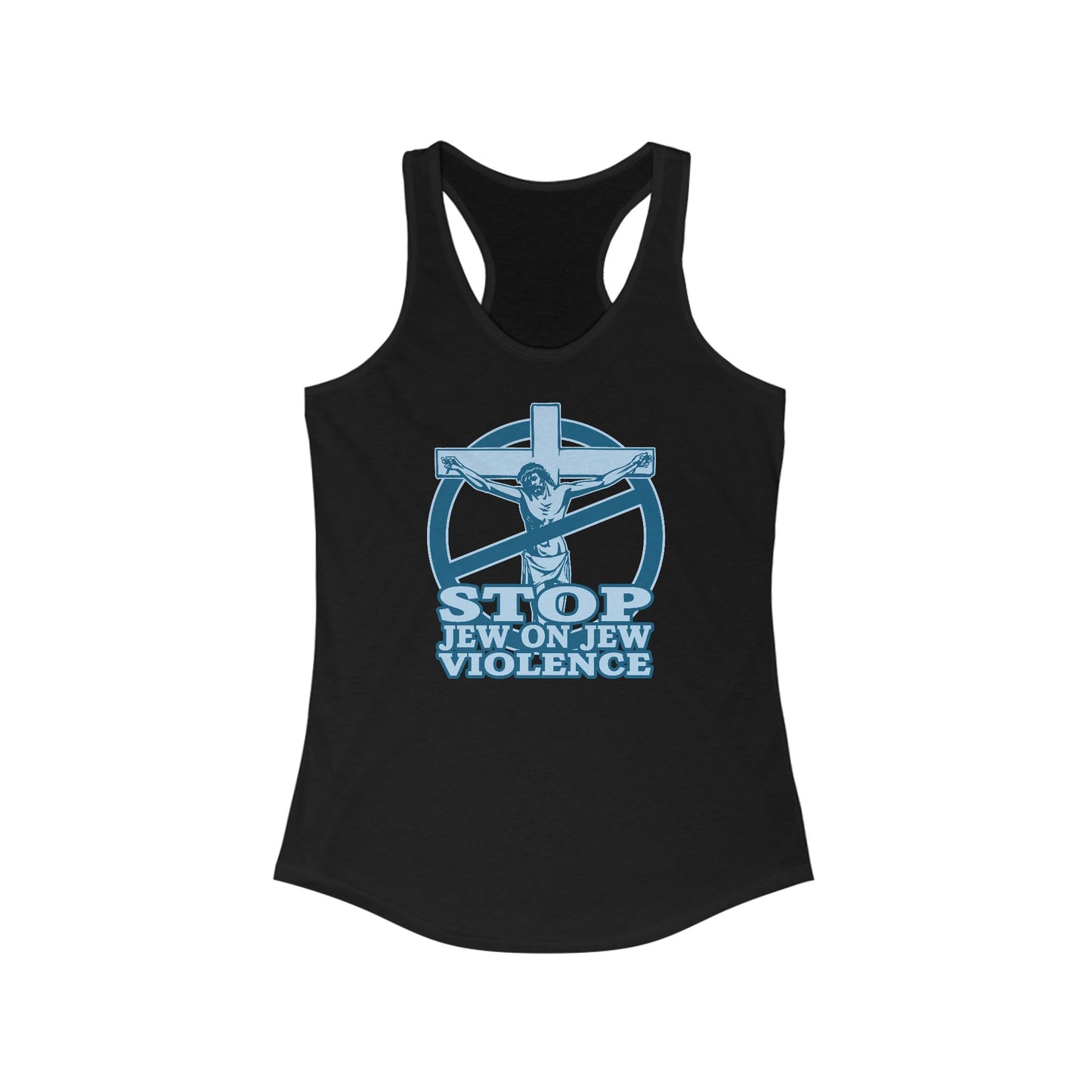 Stop Jew On Jew Violence - Women’s Racerback Tank