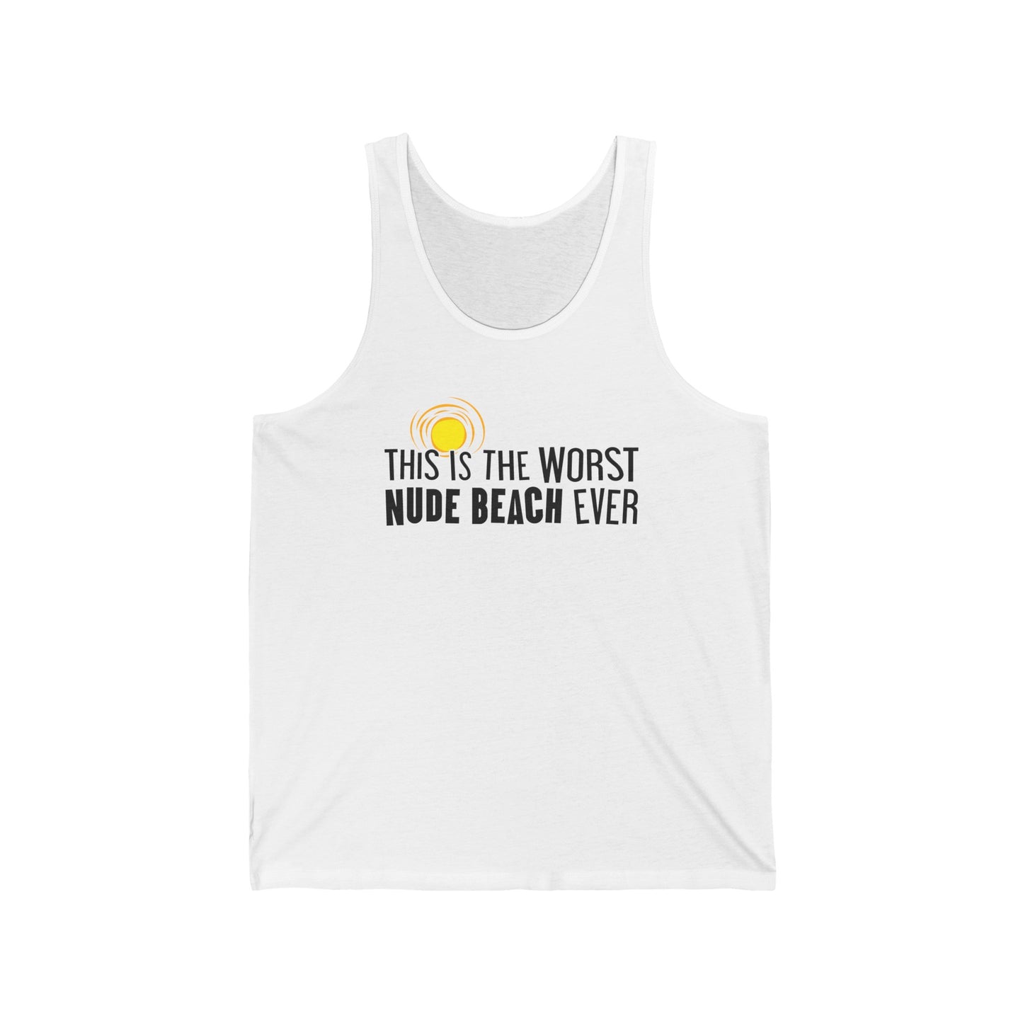 This Is The Worst Nude Beach Eve - Unisex Tank