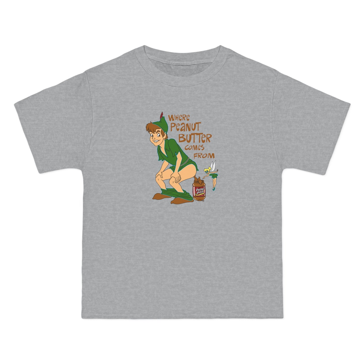 Where Peanut Butter Comes From - Men's Heavyweight T-Shirt