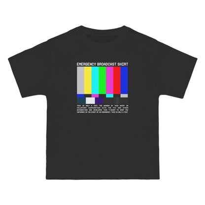 Emergency Broadcast Shirt - Men's Heavyweight T-Shirt