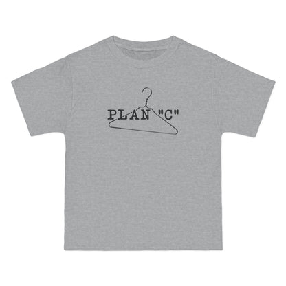 Plan "C" (Wire Hanger) - Men's Heavyweight T-Shirt