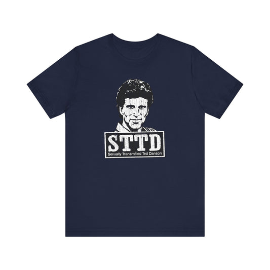 STTD - Sexually Transmitted Ted Danson - Men's T-Shirt