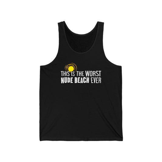 This Is The Worst Nude Beach Eve - Unisex Tank