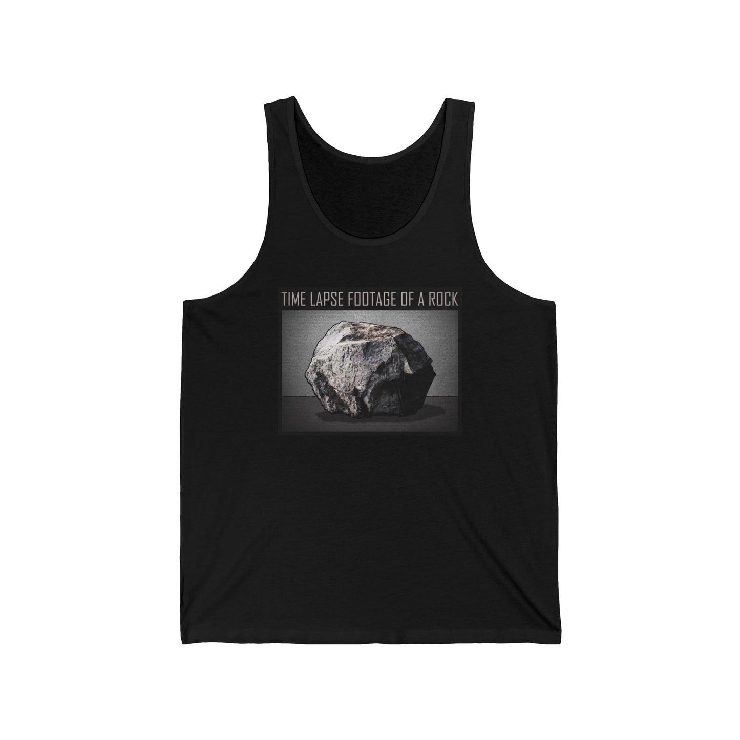 Time Lapse Footage Of A Rock - Unisex Tank