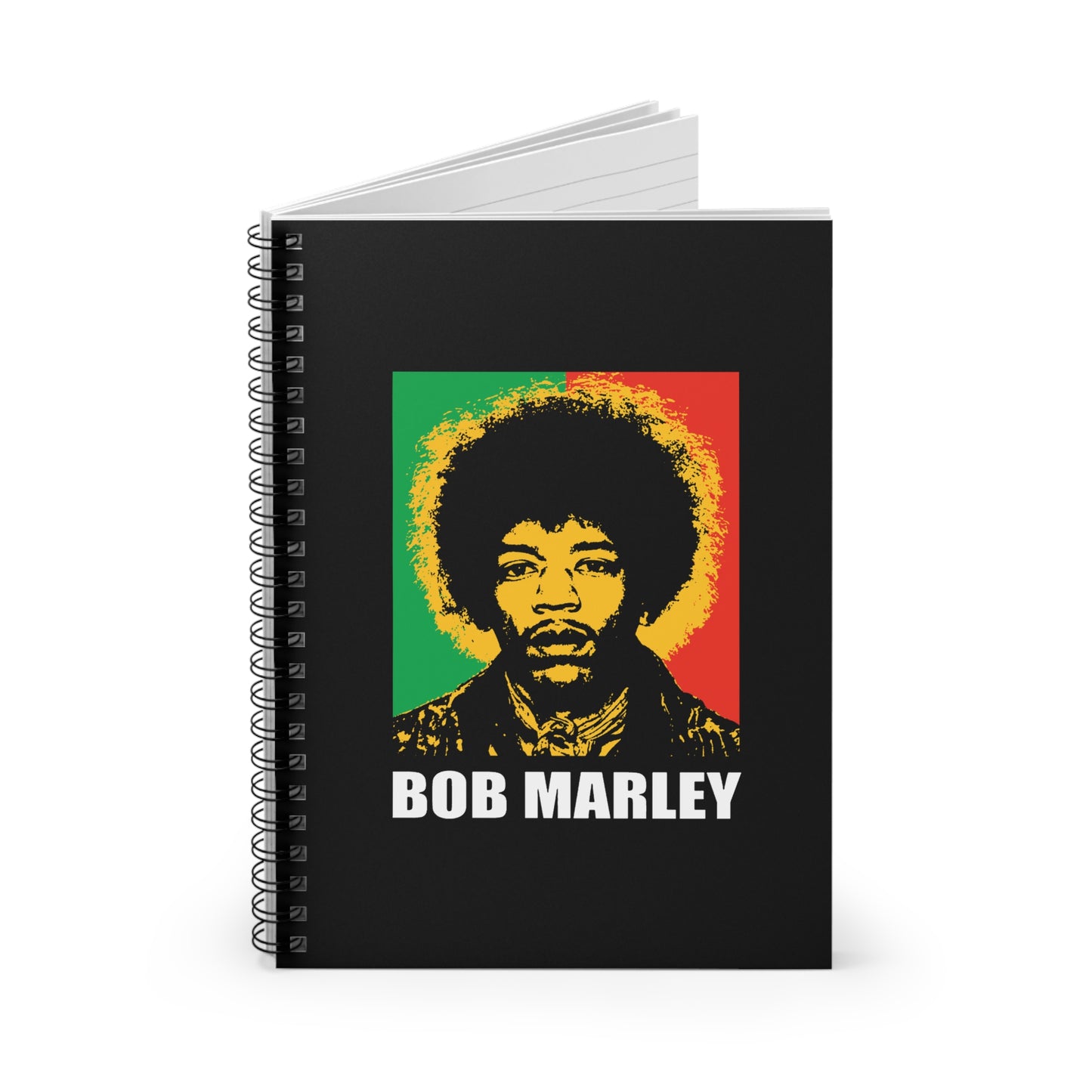 Bob Marley - Spiral Notebook