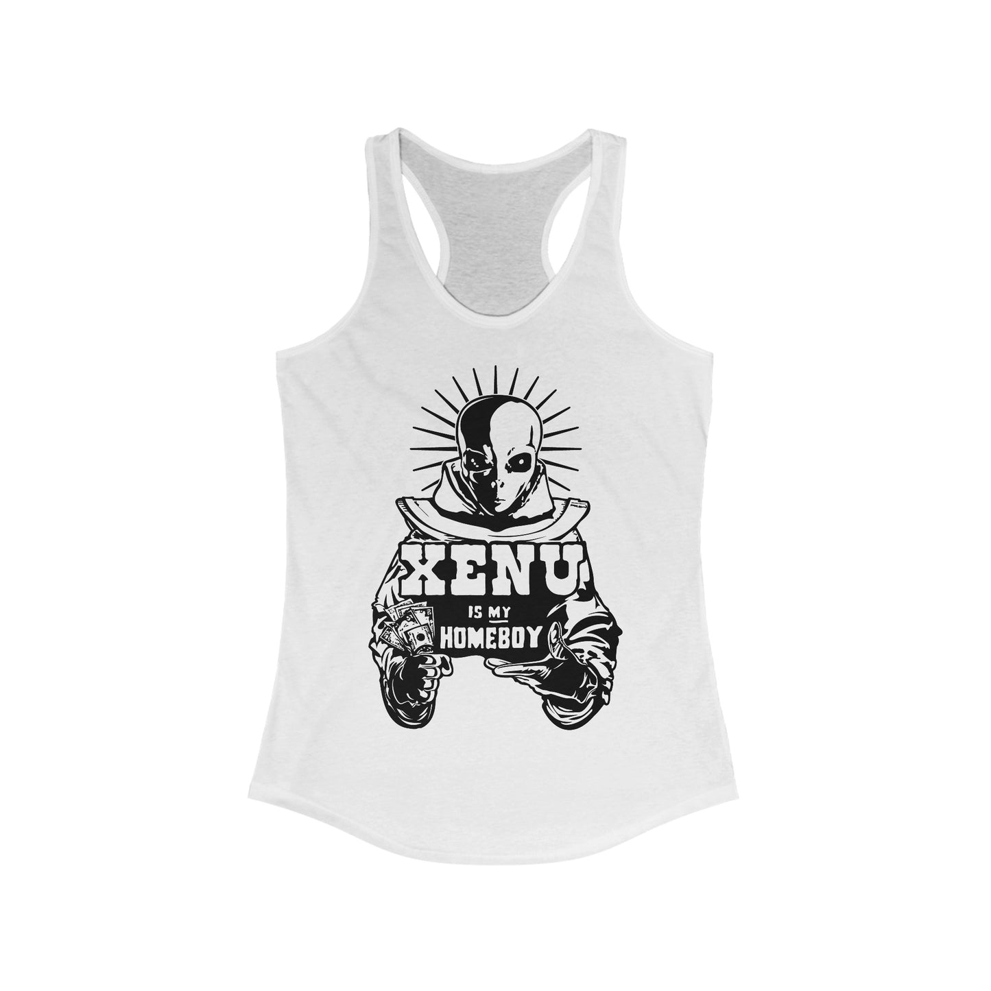 Xenu Is My Homeboy - Women's Racerback Tank