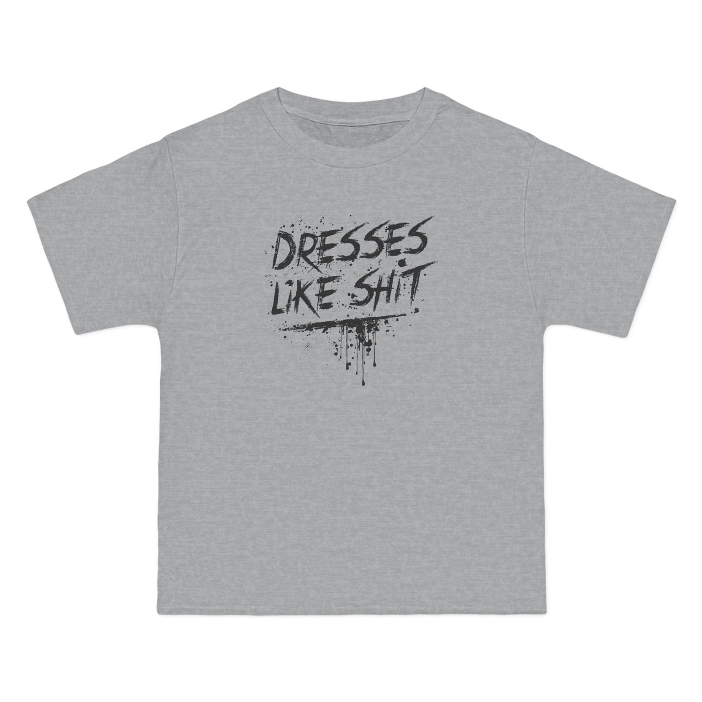 Dresses Like Shit - Men's Heavyweight T-Shirt