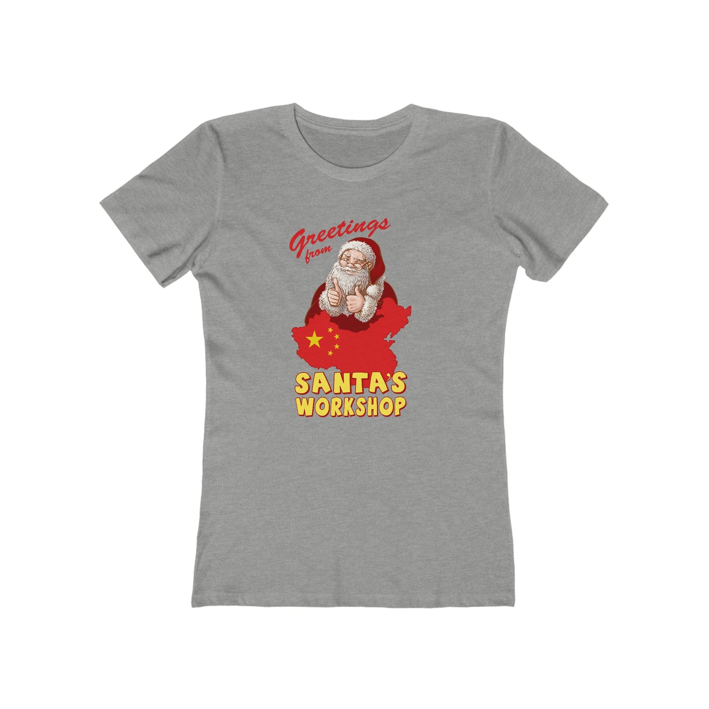 Greetings From Santa's Workshop (China) - Women’s T-Shirt