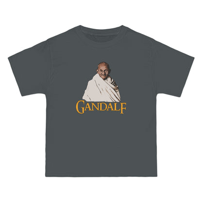 Gandalf (Gandhi) Parody - Men's Heavyweight T-Shirt