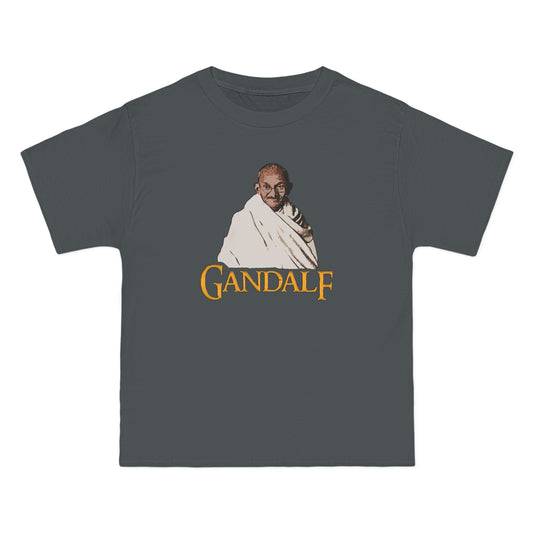 Gandalf (Gandhi) Parody - Men's Heavyweight T-Shirt