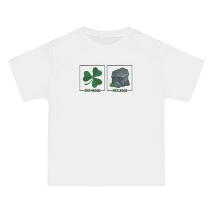 Shamrock Realrock - Men's Heavyweight T-Shirt