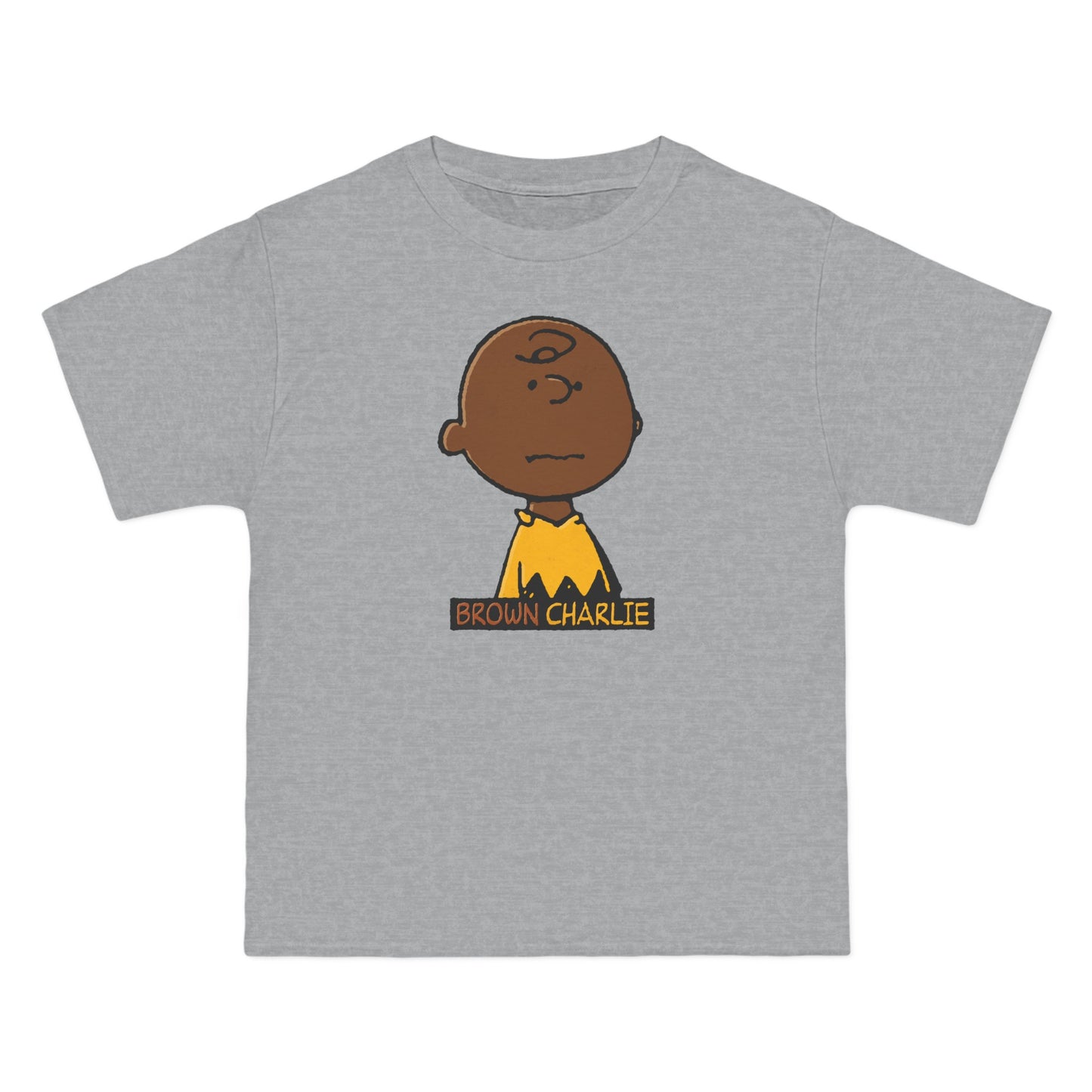 Brown Charlie - Men's Heavyweight T-Shirt