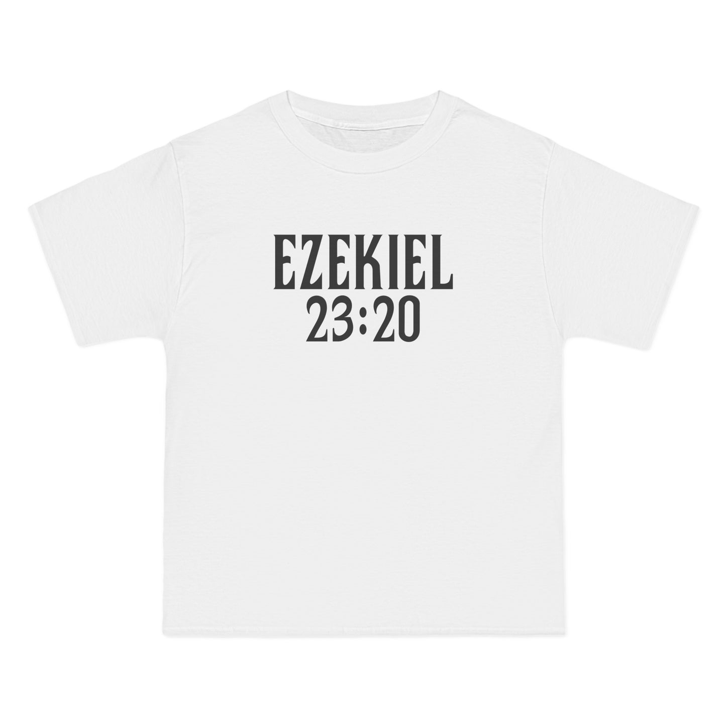 Ezekiel 23:20 - Men's Heavyweight T-Shirt