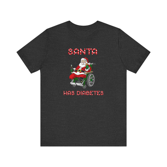 Santa Has Diabetes - Men's T-Shirt