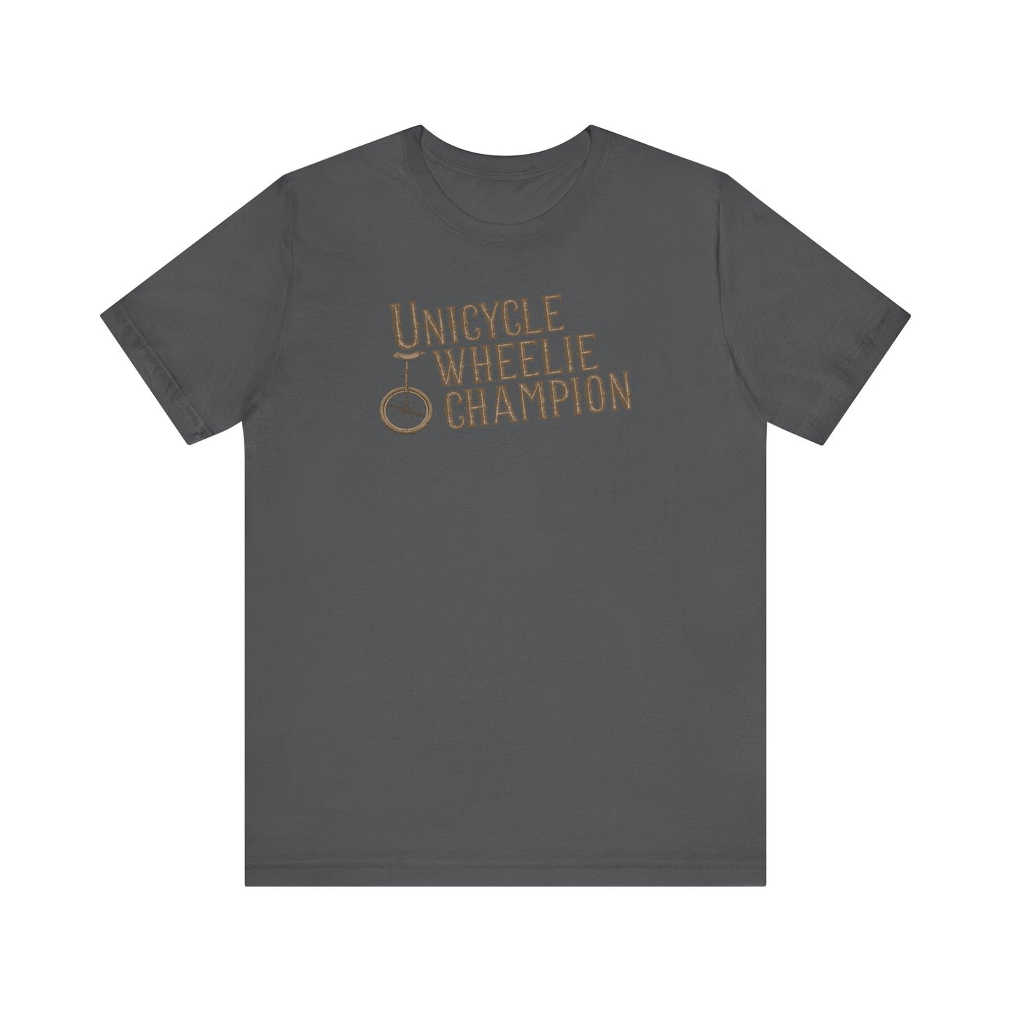 Unicycle Wheelie Champion - Men's T-Shirt