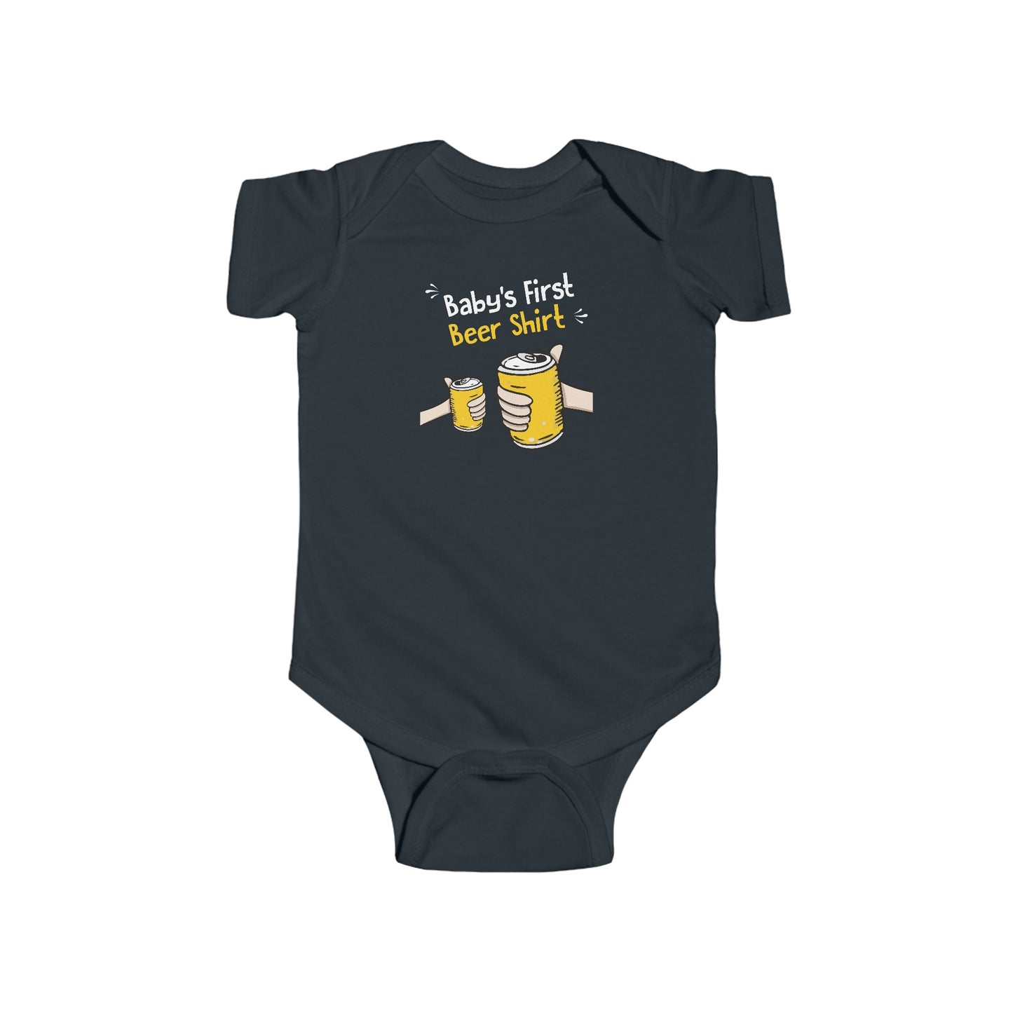 Baby's First Beer Shirt - Baby Onesie