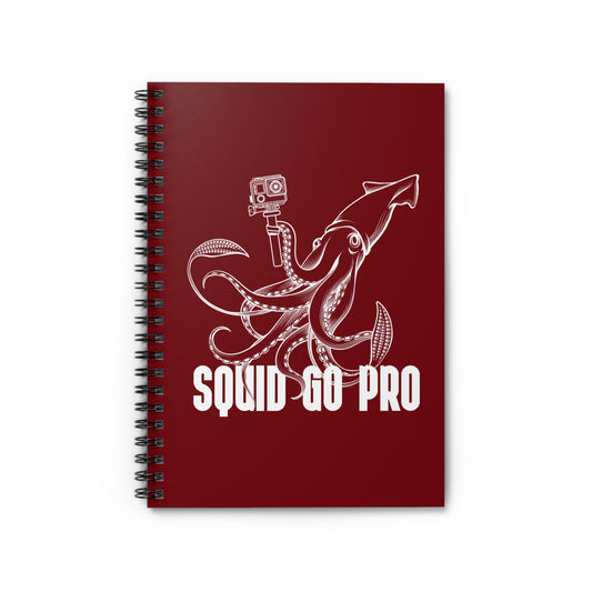 Squid Go Pro - Spiral Notebook