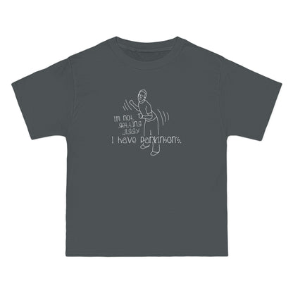 I'm Not Getting Jiggy - I Have Parkinson's - Men's Heavyweight T-Shirt