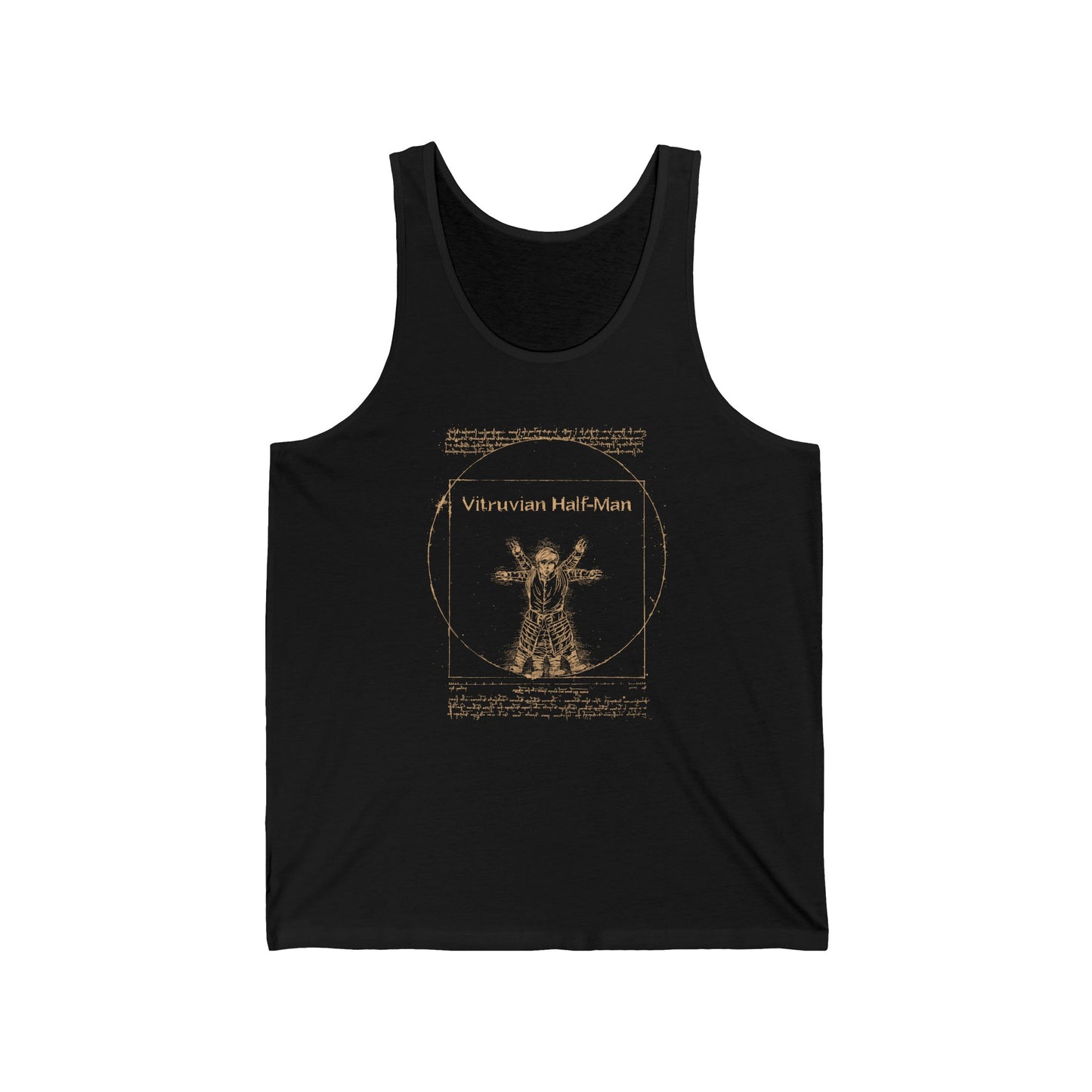 Vitruvian Half-Man - Unisex Tank