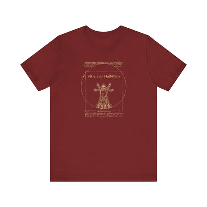 Vitruvian Half-Man - Men's T-Shirt