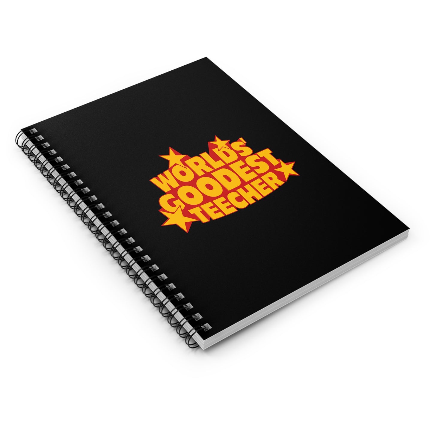 Worlds' Goodest Teecher - Spiral Notebook