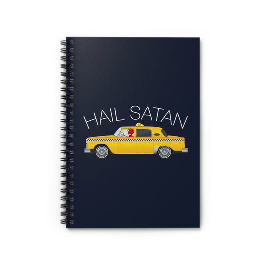 Hail Satan (Hitler Mary) - Spiral Notebook