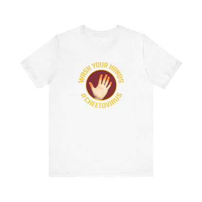 Wash Your Hands (Hashtag) Cheetovirus - Men's T-Shirt