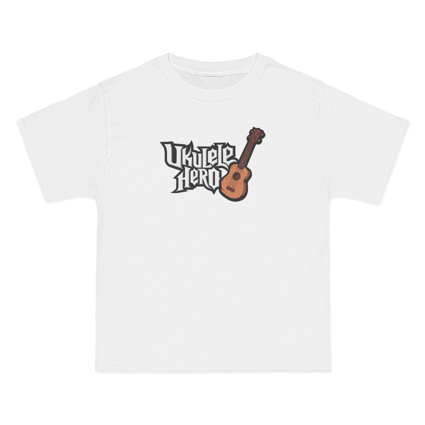 Ukulele Hero - Men's Heavyweight T-Shirt